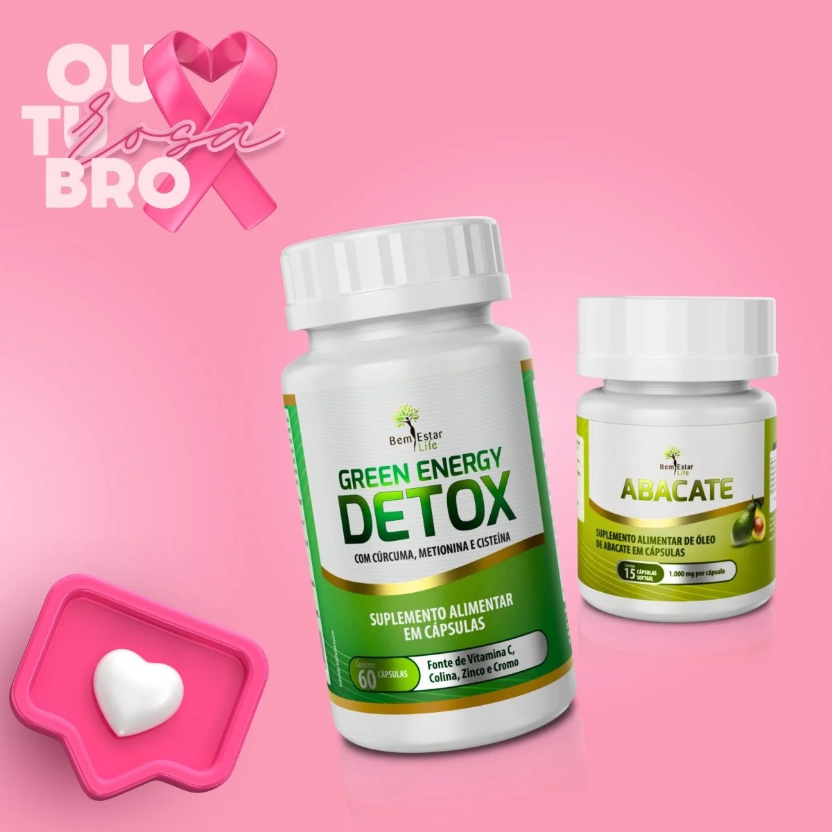 010 GREEN ENERGY DETOX, 60 CAPSULAS / PRESENTE ABACATE COM VITAMINA E - 15 CAPSULAS 010 GREEN ENERGY DETOX, 60 CAPSULAS / PRESENTE ABACATE COM VITAMINA E - 15 CAPSULAS
