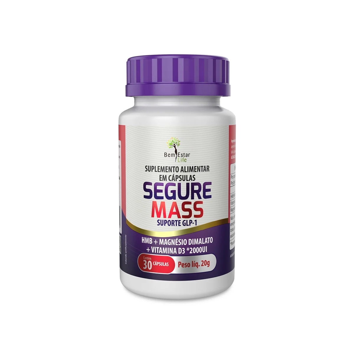 SEGURE MASS - 30 CAPSULAS