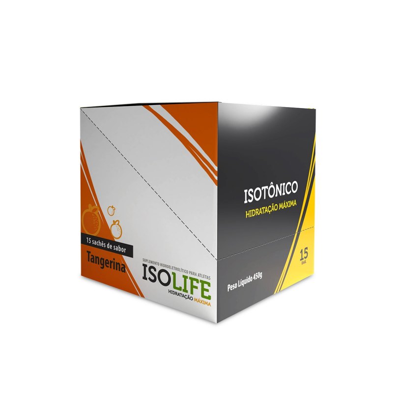ISO LIFE  ISOTONICO DE TANGERINA 15 SACHET 