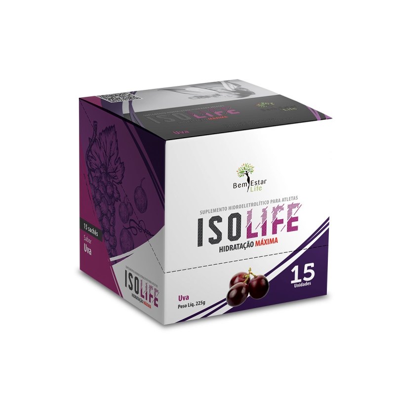 ISO LIFE  ISOTONICO DE UVA - 15 SACHET 